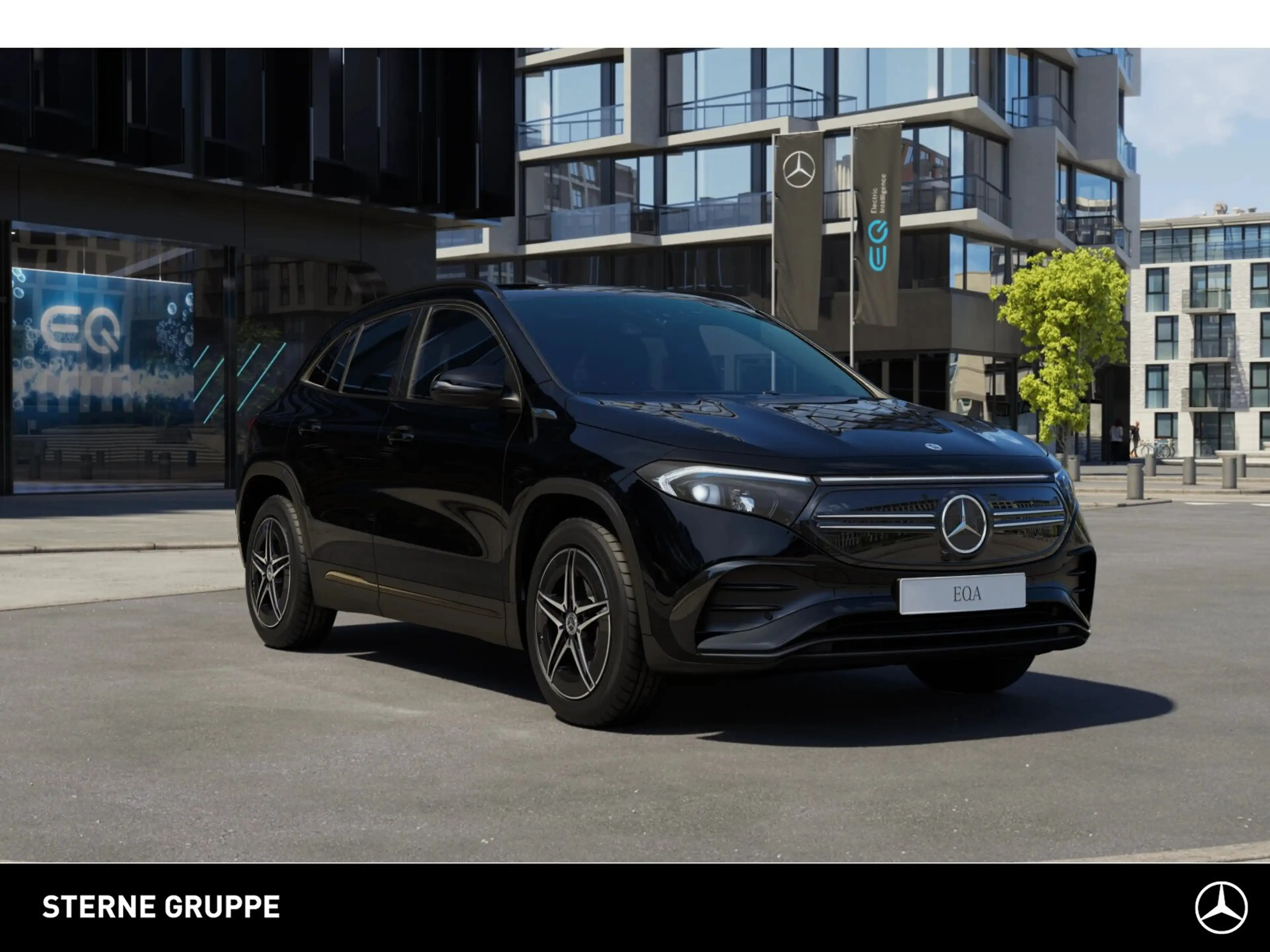Mercedes-Benz EQA 250 EQA 250 AMG NIGHT Pano Distr 18" Memory Ambiente — photo 10