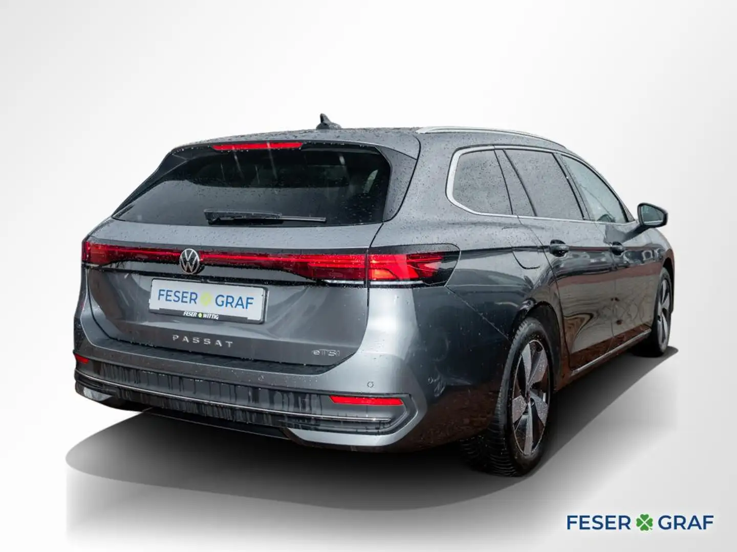 Volkswagen Passat 1.5 eTSI Business DSG AHK/AreaView/AppCon Gris - 2