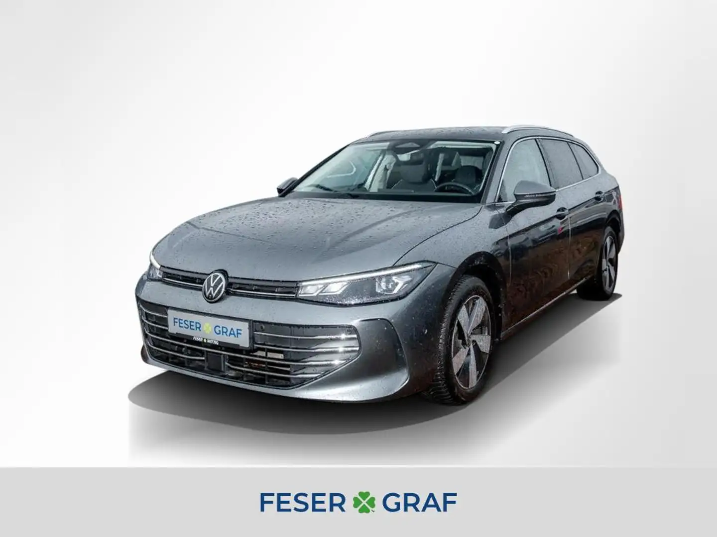 Volkswagen Passat 1.5 eTSI Business DSG AHK/AreaView/AppCon Gris - 1