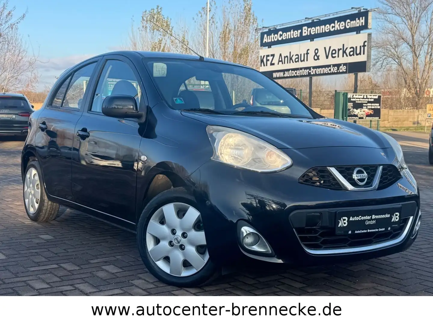Nissan Micra Acenta*Navi*Allwetter*PDC*Tempomat* Schwarz - 1