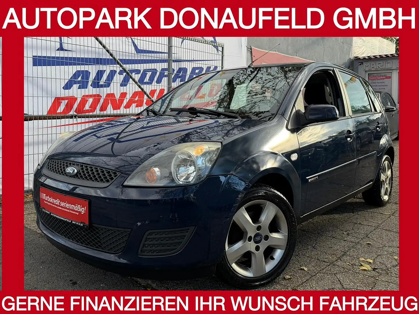 Ford Fiesta Ambiente 1,25 16V *NEUES PICKERL* Blau - 1