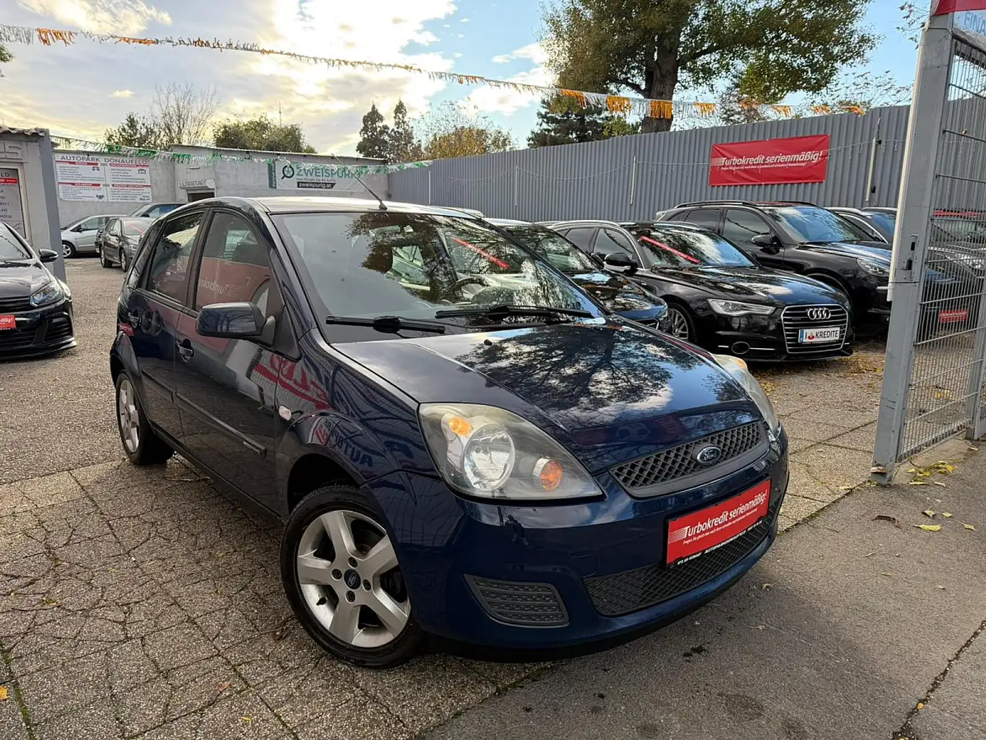 Ford Fiesta Ambiente 1,25 16V *NEUES PICKERL* Blau - 2