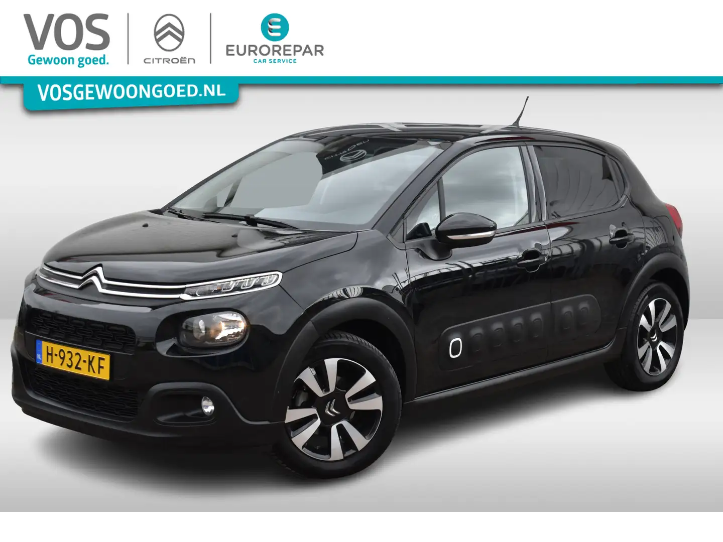 Citroen C3 PureTech 110 Feel Airco | Navi | LM velgen | Noir - 1