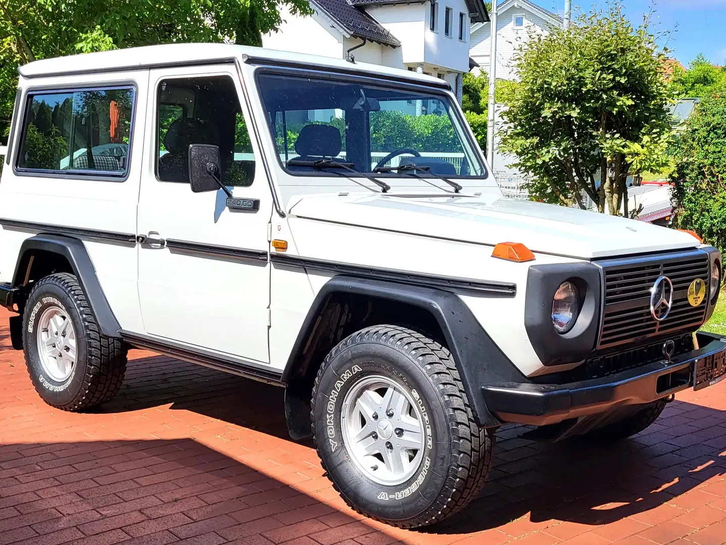Mercedes-Benz G 240 240GD"original nur 61.000 km"wunderschön!! Bílá - 1