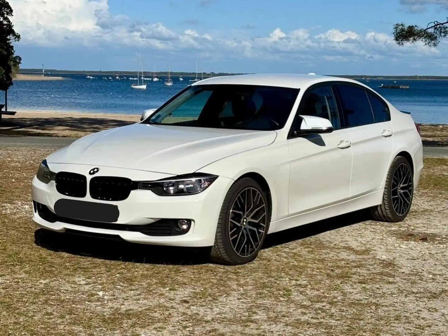 BMW 316 316d 116 ch 114 g Lounge/Start Edition Blanc - 1