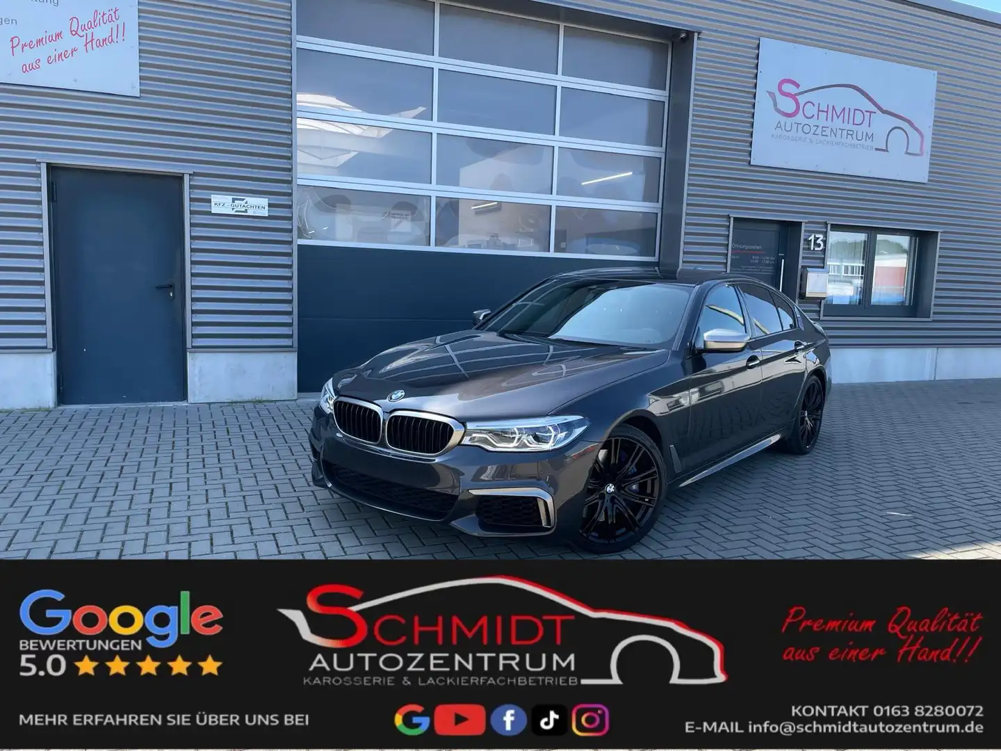 BMW M550 xDrive|SoftClose|HUD|H&K|GSD|LED|360* Gri - 1