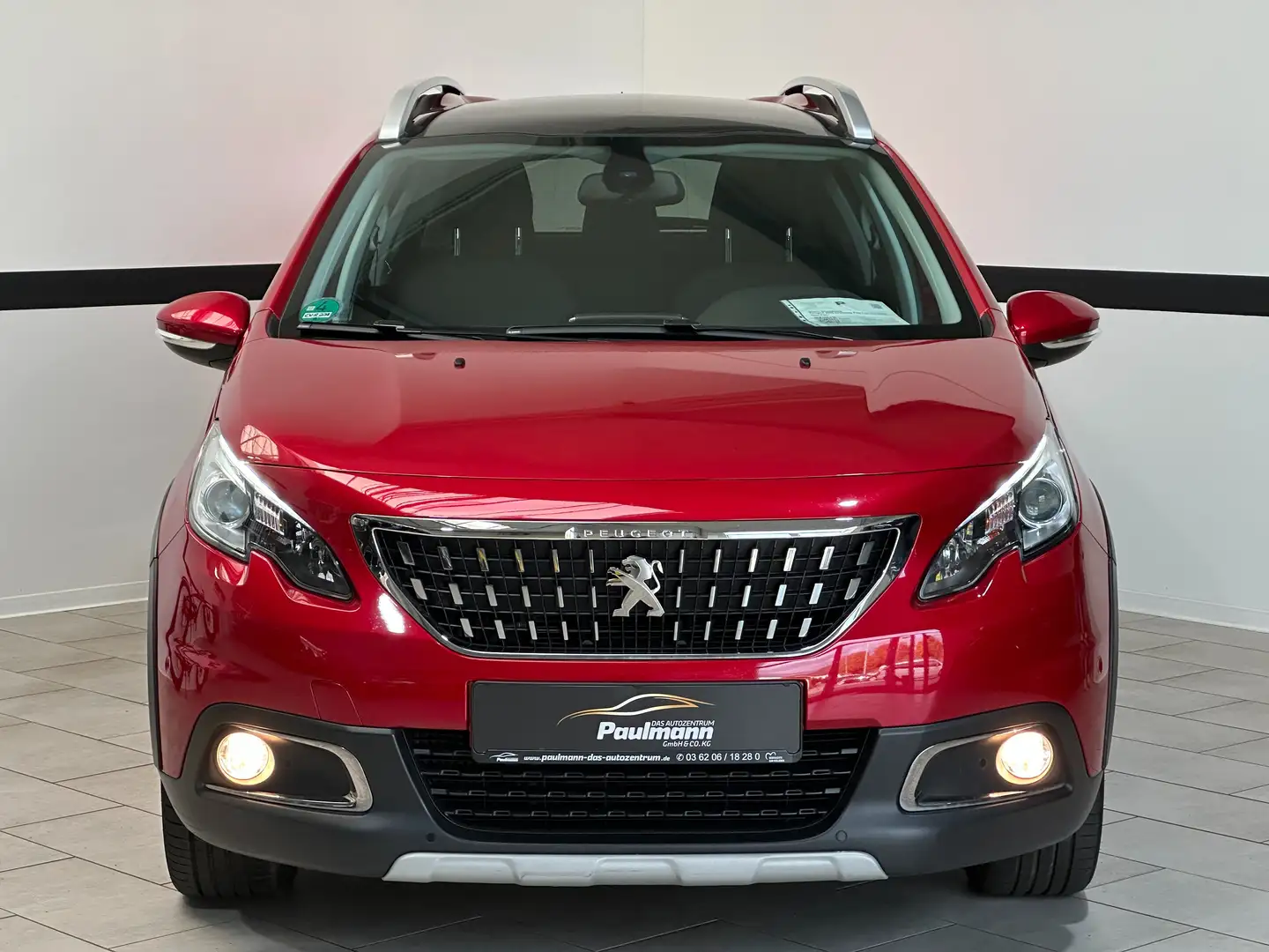 Peugeot 2008 2008 Crossway PureTech Aut. Navi*Klimaaut.*PDC* Rood - 2