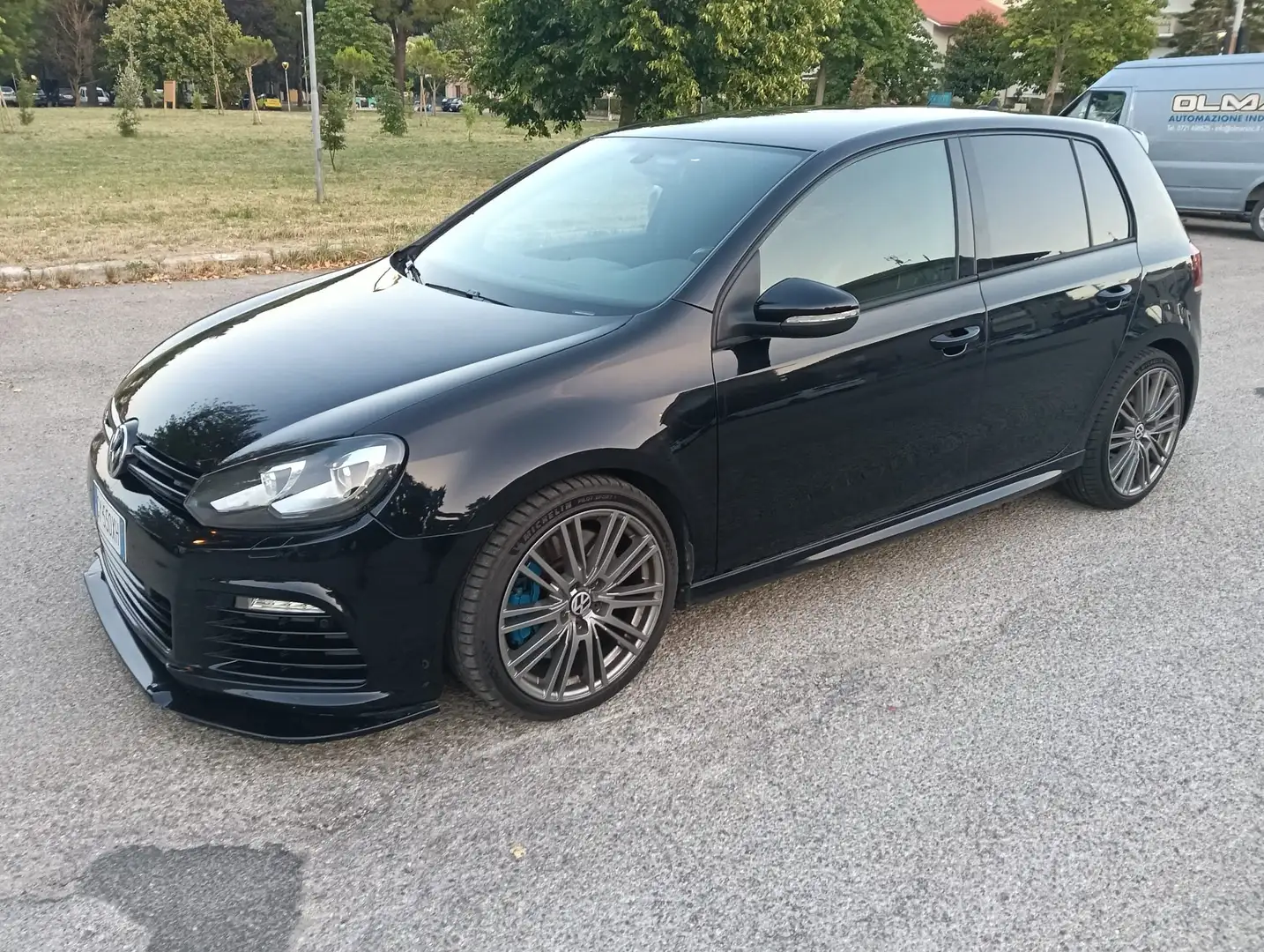 Volkswagen Golf R Czarny - 1