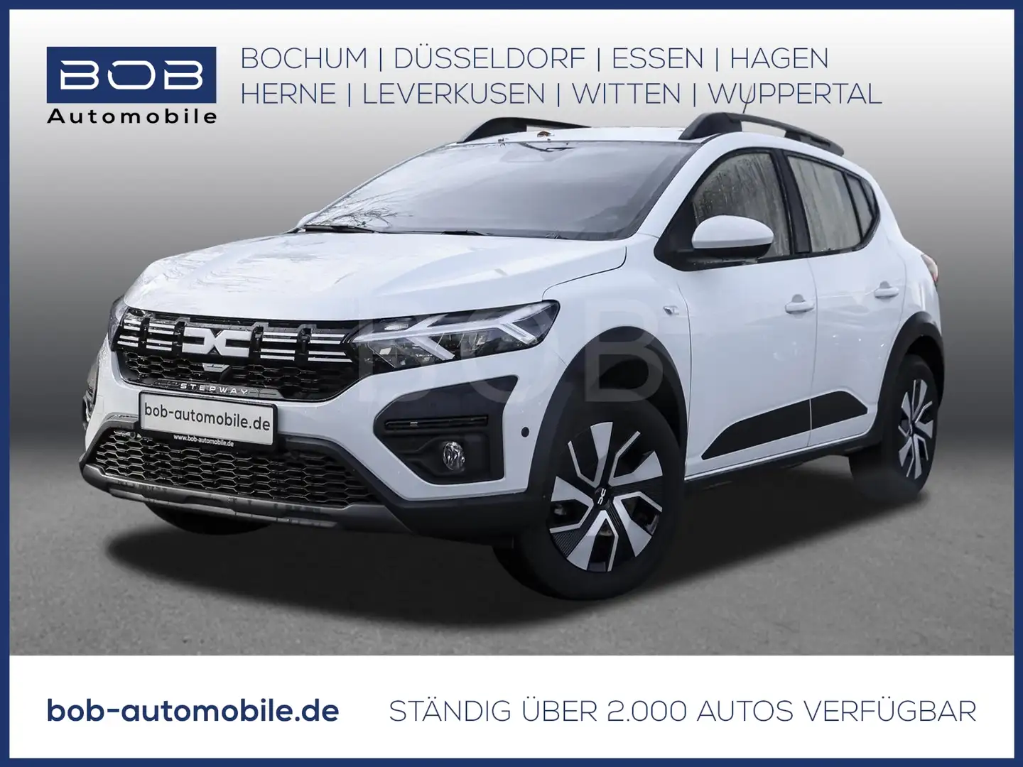 Dacia Sandero Stepway Expression TCe 90 PDC KLIMA eFH Weiß - 1