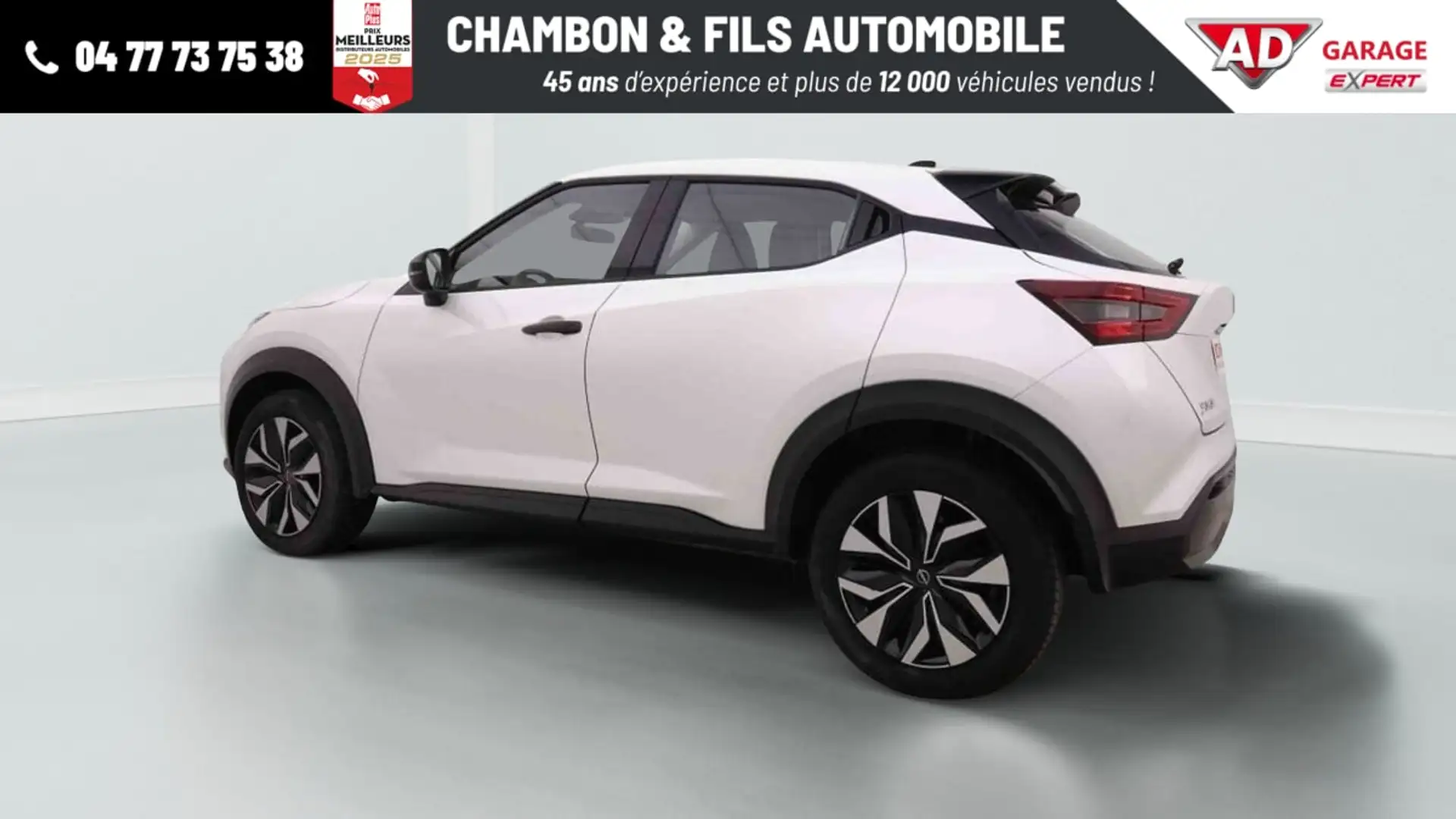 Nissan Juke 1.0 DIG-T 114 DCT Acenta Plus Blanc - 2