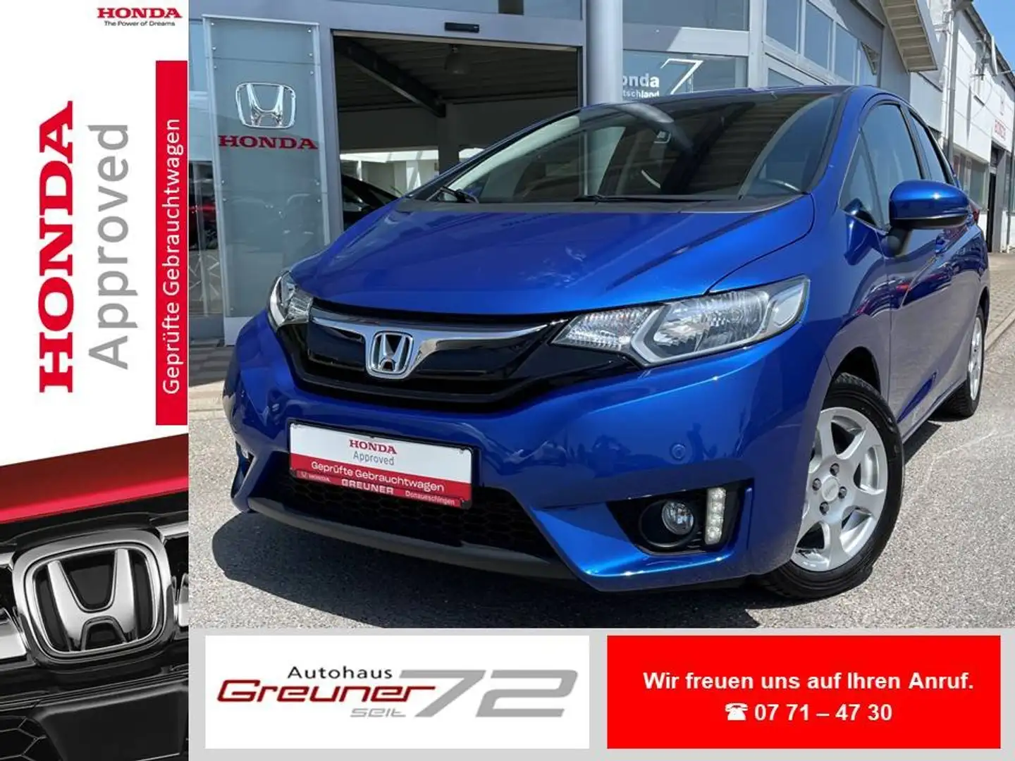 Honda Jazz 1.3 i-VTEC CVT Elegance * wenig km * Blau - 1