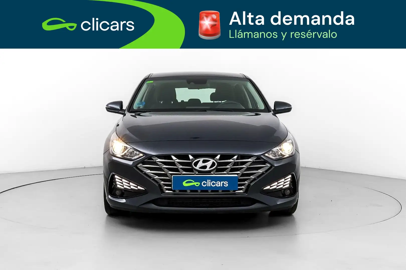 Hyundai i30 1.0 TGDI Klass LR 48V 120 Gris - 2