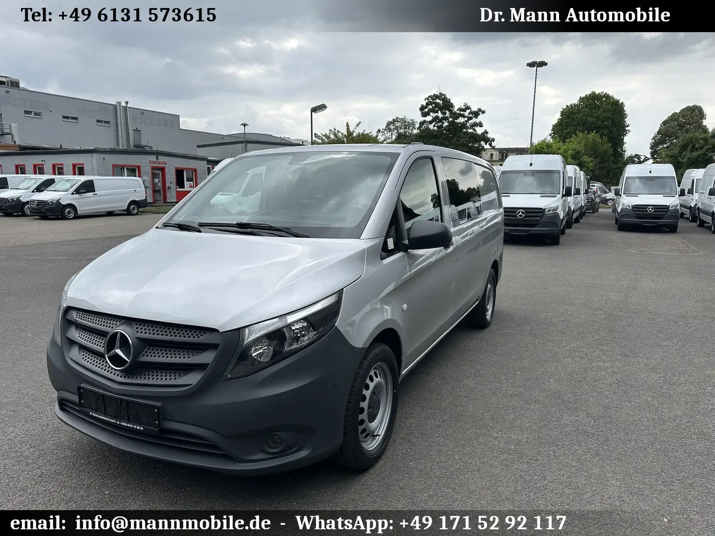Mercedes-Benz Vito 116 CDI 4x4 lang Regaleinbau Webasto Argent - 1