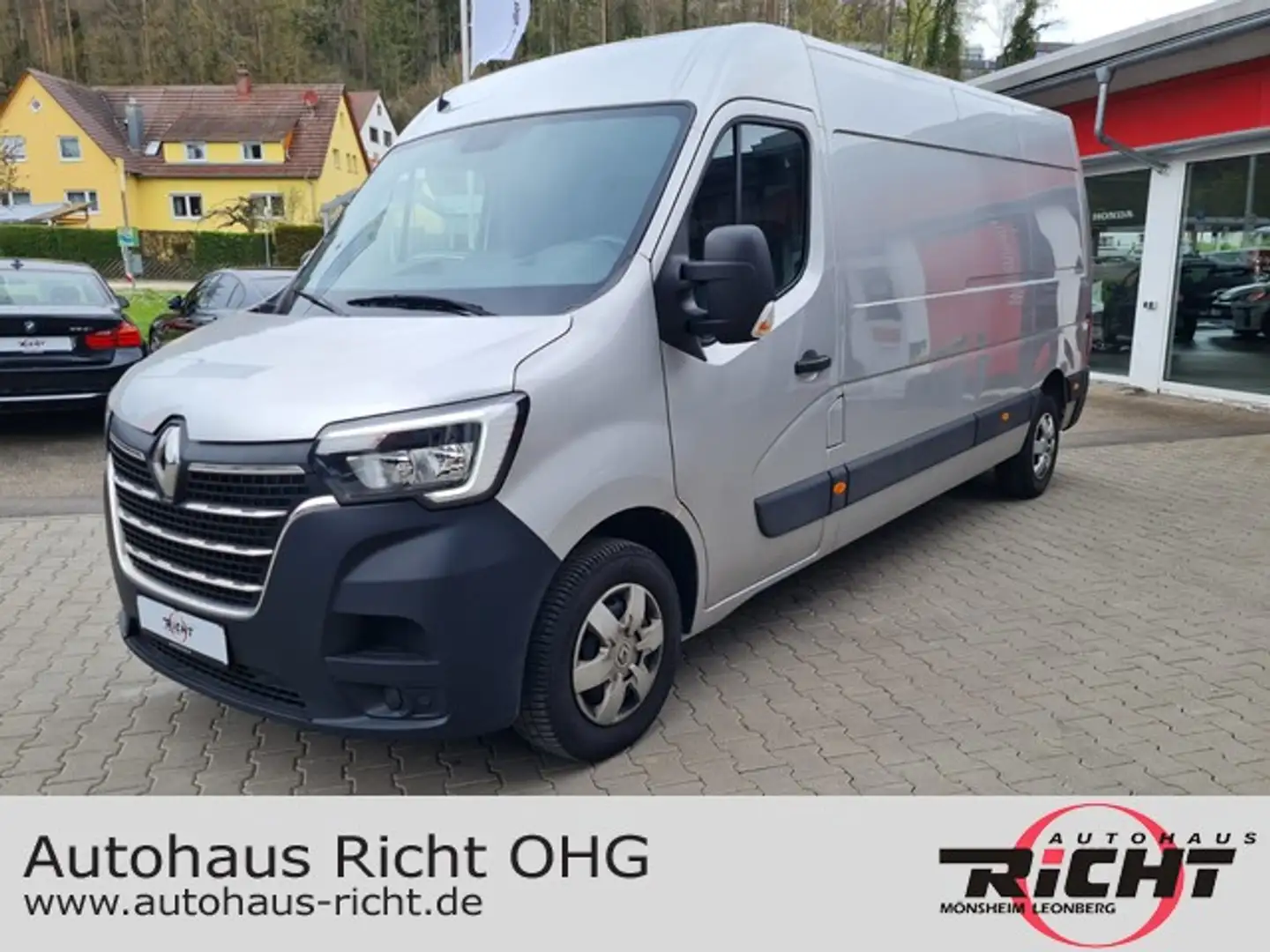Renault Master L3H2 150 DCi Automatik 3,5t Holzboden PDC 270° ... Silber - 1