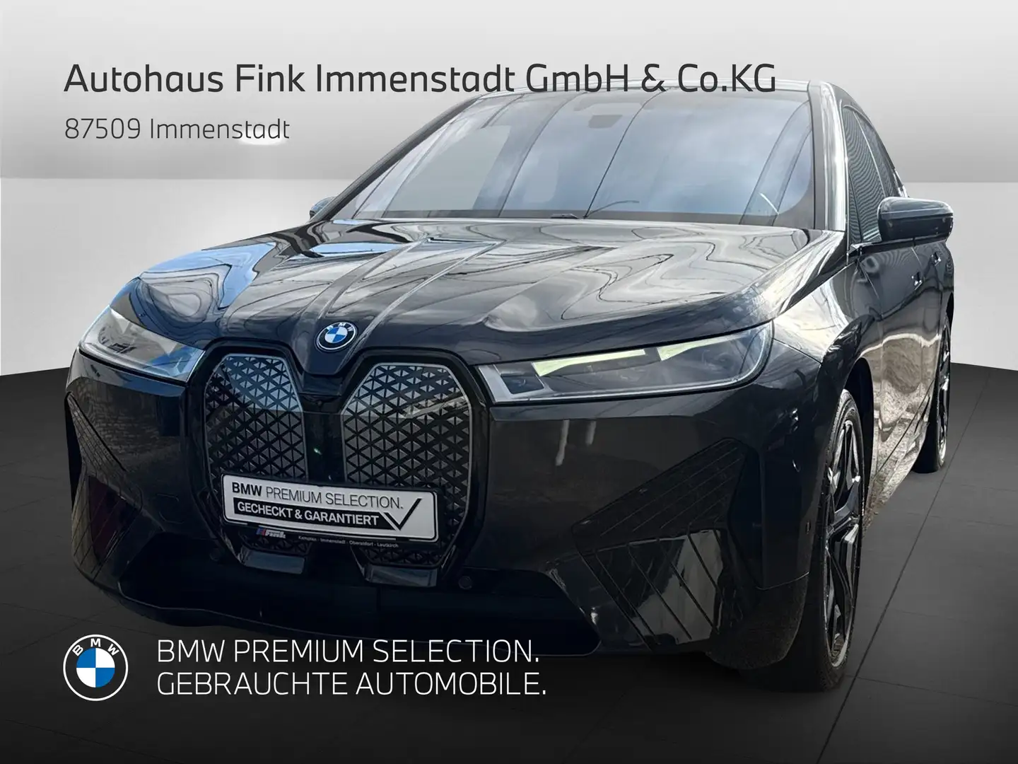 BMW iX xDrive40 Sportpaket Head-Up HK HiFi DAB LED Gris - 1
