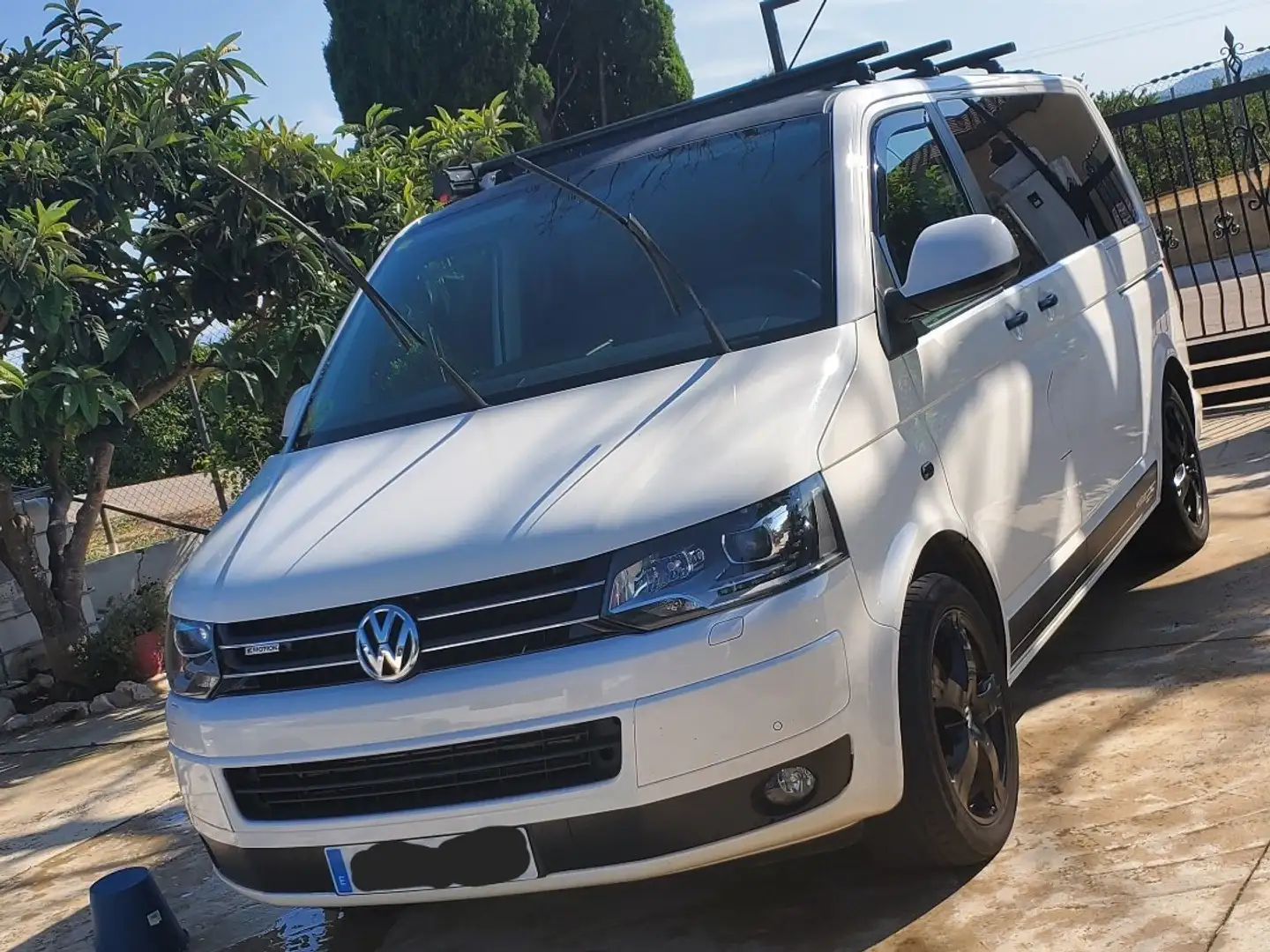 Volkswagen T5 Multivan 2.0TDI BMT Premium 4M DSG 180 Blanco - 1