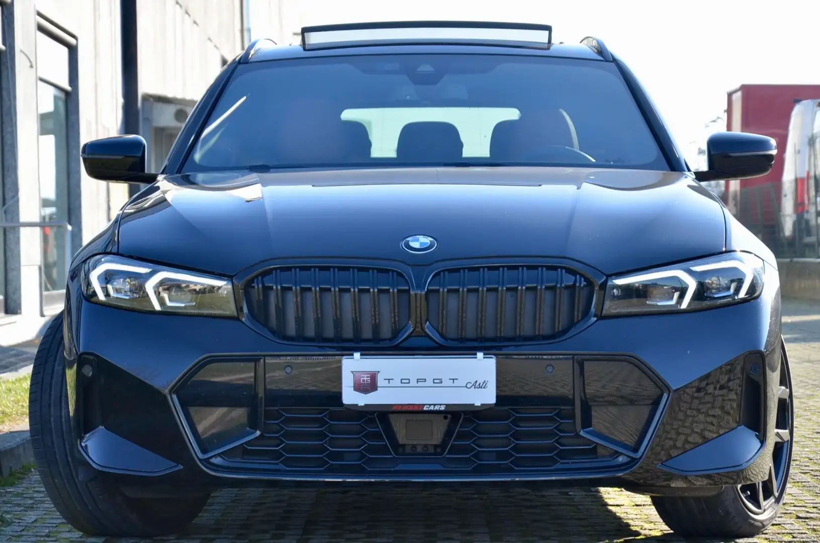 BMW 330 330d Touring mhev 48V xdrive MSport Pro 286cv auto Nero - 2