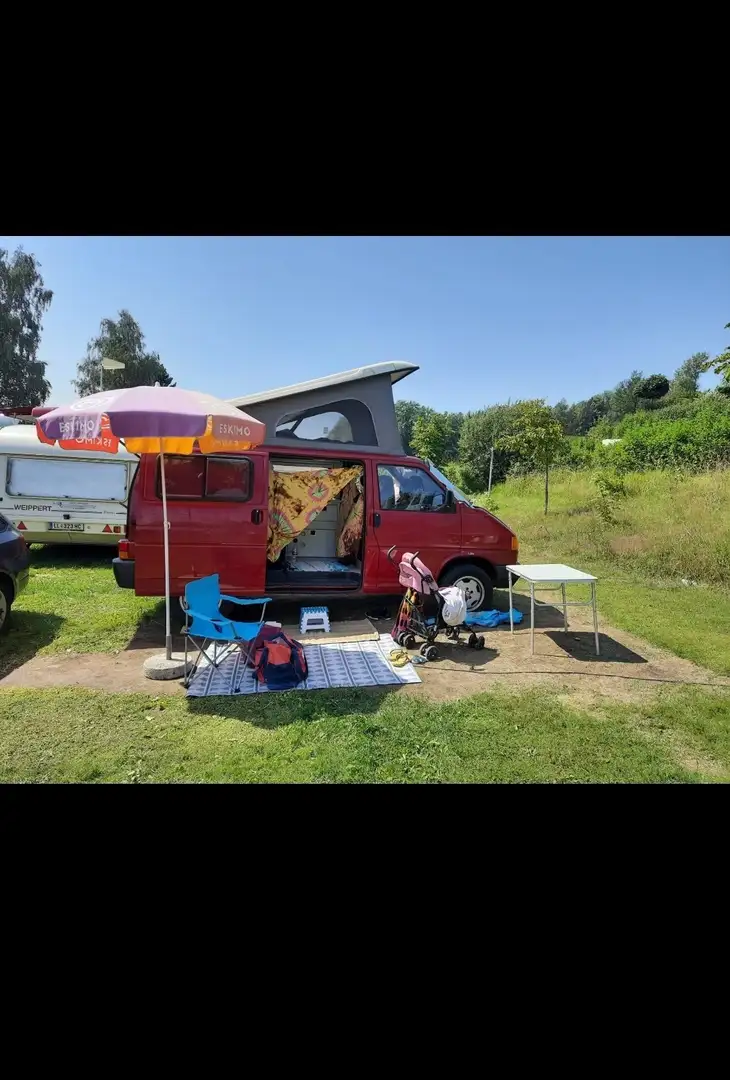 Volkswagen T4 Caravelle 2,4 Ds. Rosso - 1
