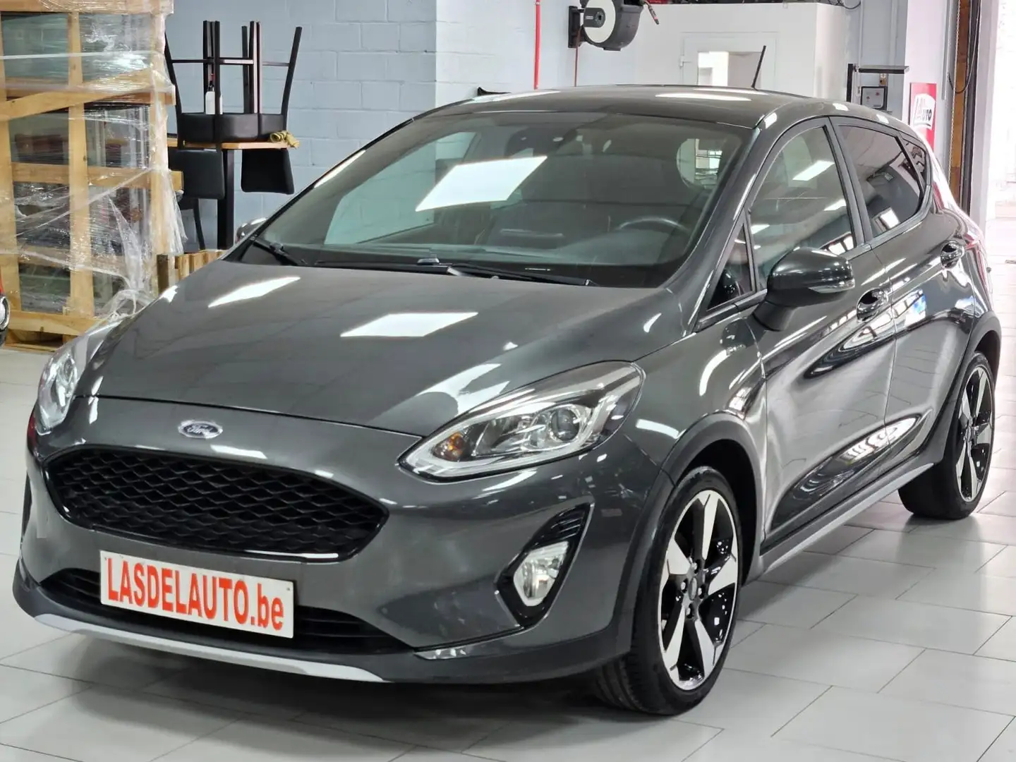 Ford Fiesta 1.0i Auto Sound Pano Ouvrant CAMERA Chauffants Gps Grijs - 1