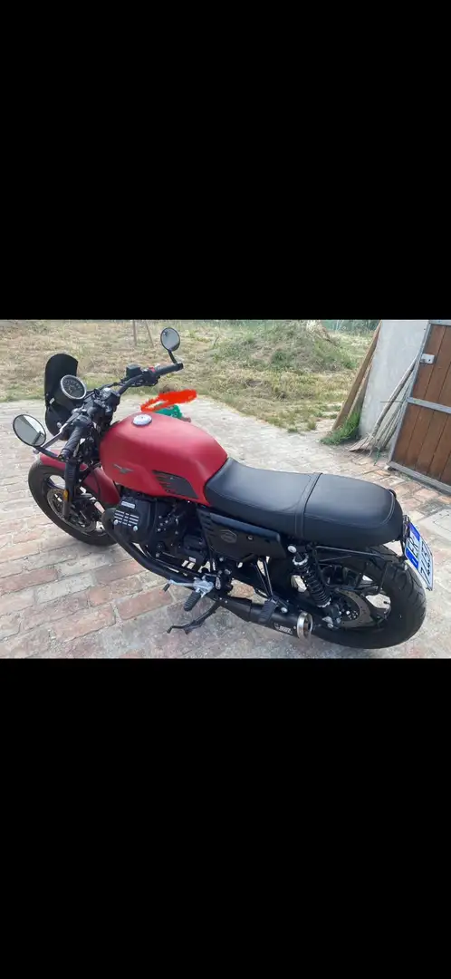 Moto Guzzi V 7 V7 Stone ABS Piros - 1