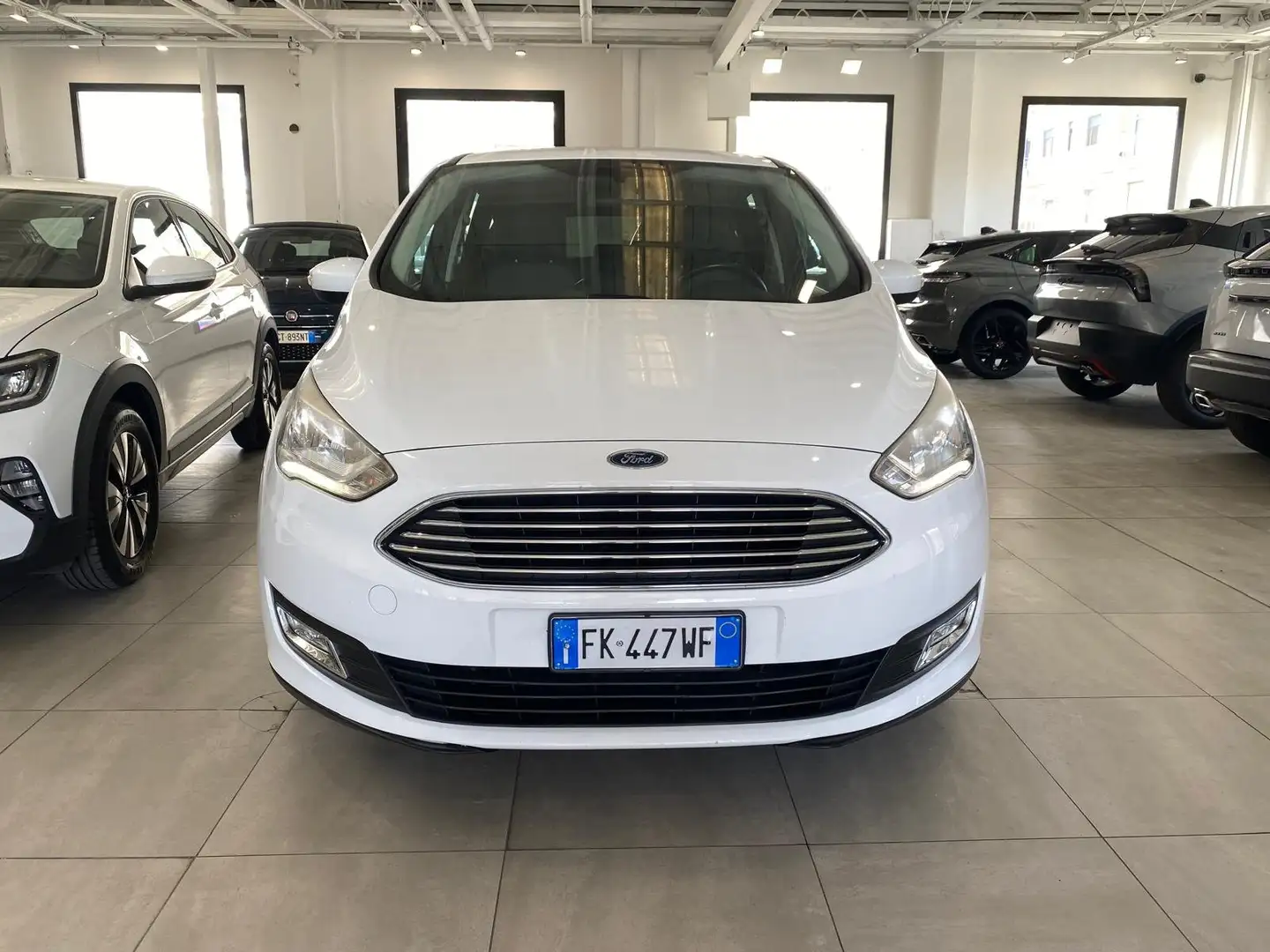 Ford C-Max C-Max 1.6 Titanium Gpl 120cv UNICO PROPRIETARIO Weiß - 2