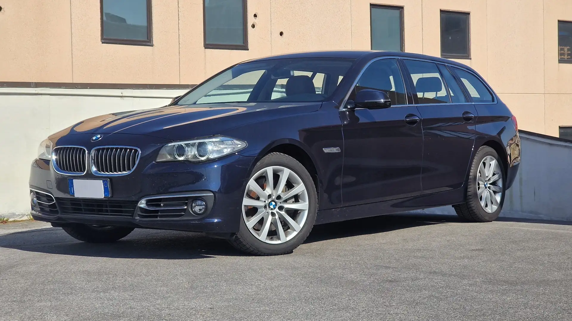 BMW 525 525d Touring xdrive Luxury auto E6 Blu/Azzurro - 2