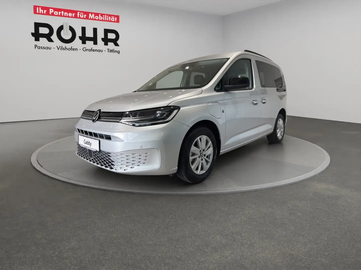 Volkswagen Caddy Life (AHK/Assistenz/Winter) 1.5 l eHybrid 85 kW 19 Silber - 2