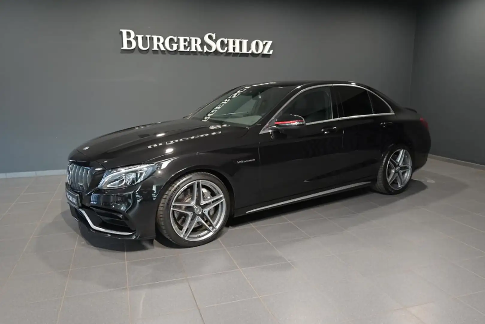 Mercedes-Benz C 63 AMG AMG/KAMERA/LED/COMAND/TOTW/SHZ/AMBIENTE Noir - 2