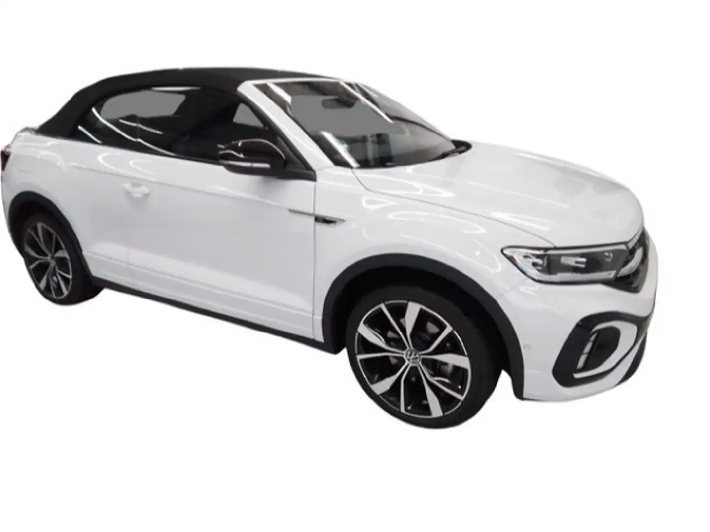 Volkswagen T-Roc Cabrio 1.5 TSI DSG R-LINE BLACK LM19 LEDER Weiß - 2