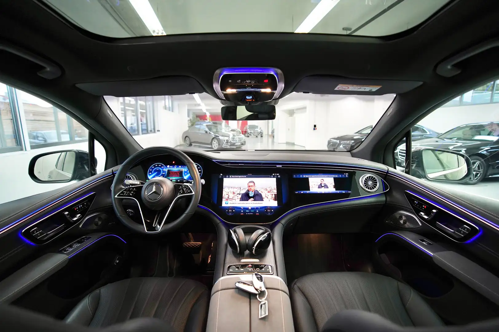 Mercedes-Benz EQS EQS 450+ SUV / HYPERSCREEN / BURMESTER / SITZKLIMA Schwarz - 2