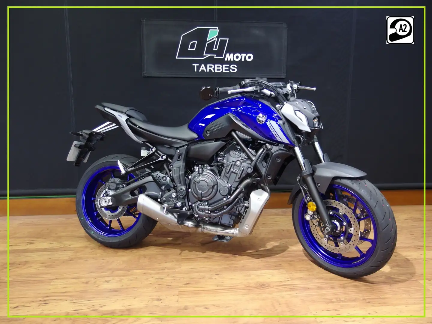 Yamaha MT-07 Blau - 1