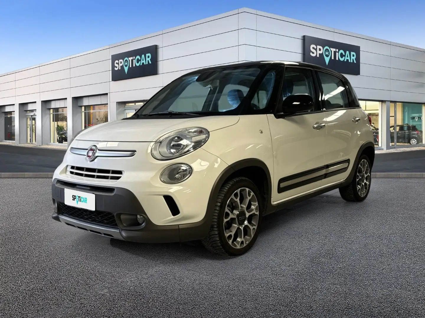 Fiat 500L 1.3 MultiJet Dualogic Trekking 95cv S/S Blanc - 1