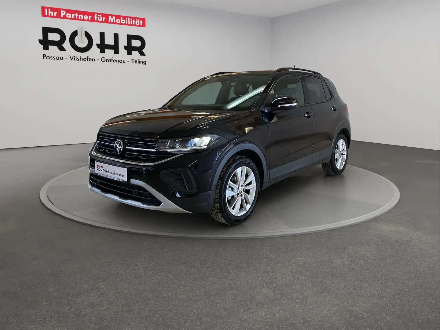 Volkswagen T-Cross Life Goal 1.0 TSI BMT DSG (SHZ.Navi.ACC.LED.CarPla Schwarz - 2