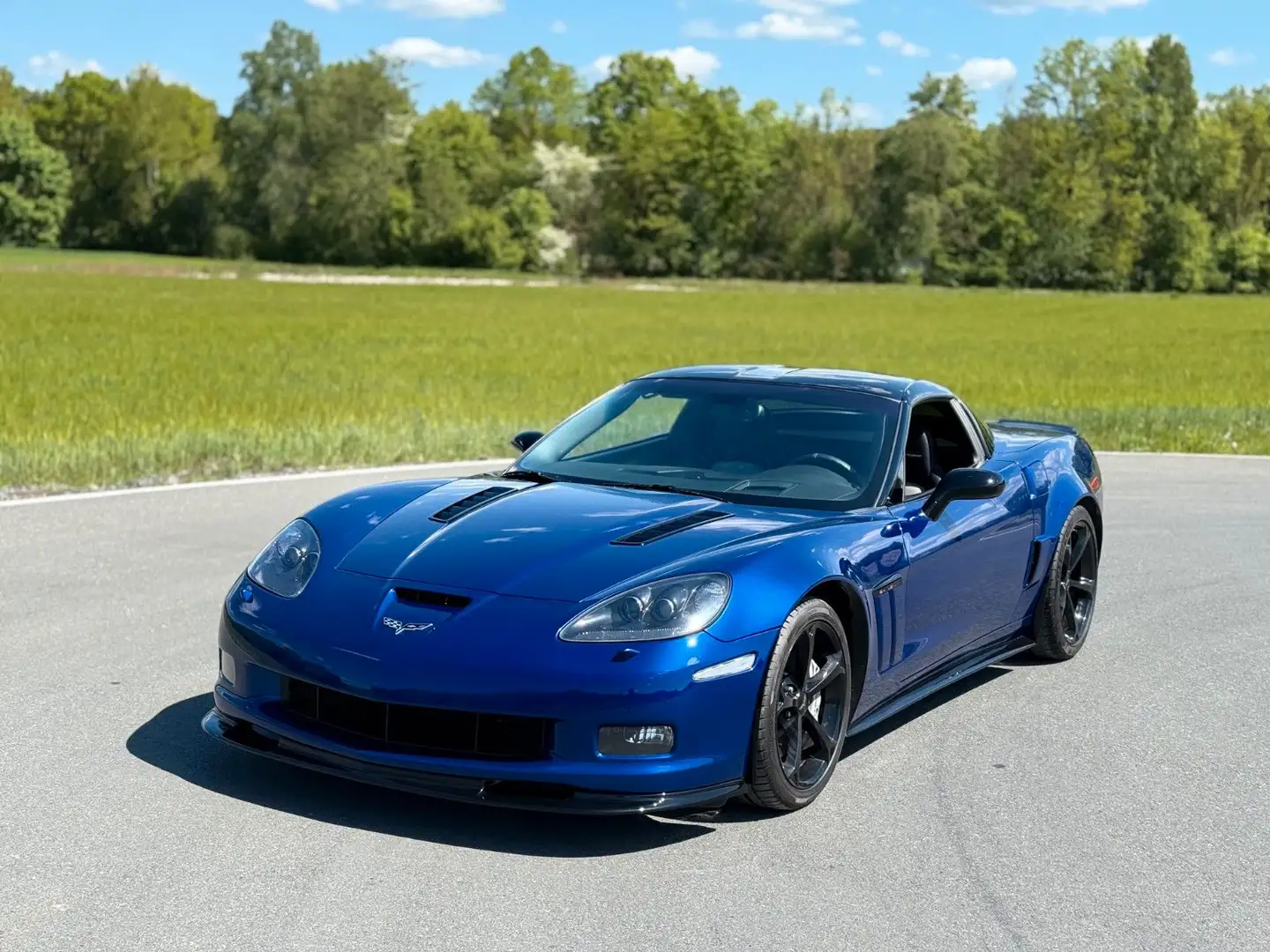 Corvette C6 LS3 V8 3LT Grand Sport Bleu - 1