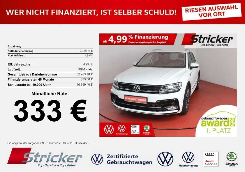 Second hand Volkswagen Tiguan 2.0