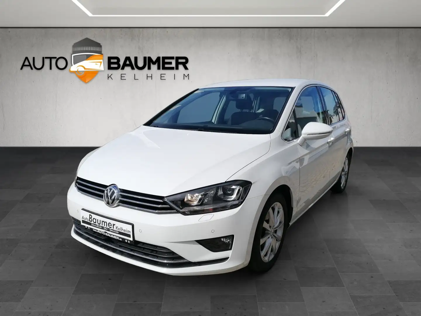 Volkswagen Golf Sportsvan 1.4 TSI Highline Blanc - 1