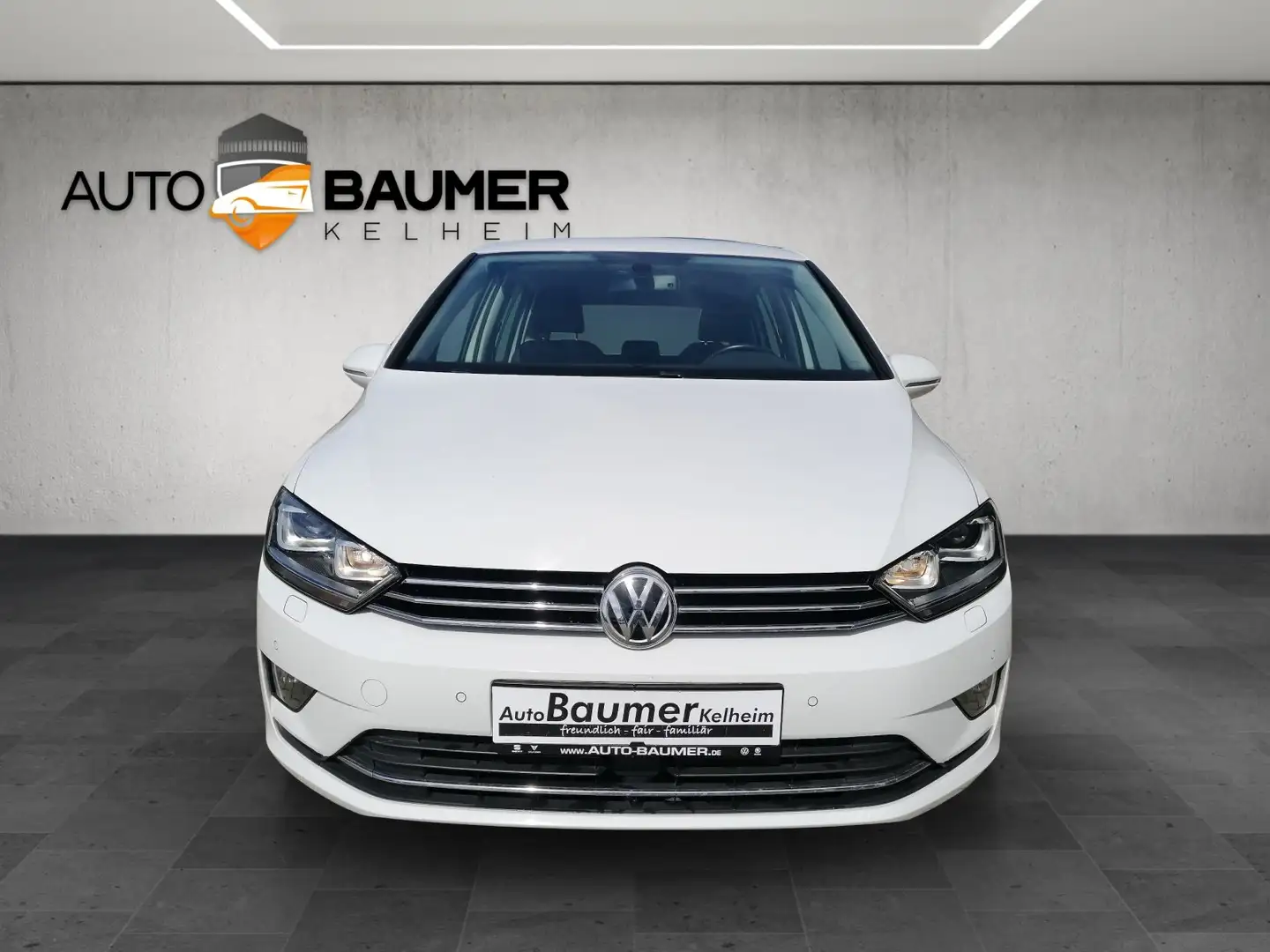 Volkswagen Golf Sportsvan 1.4 TSI Highline Blanc - 2