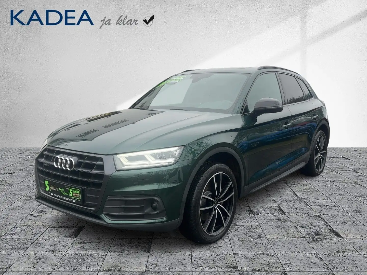Audi Q5 2.0 TDI quattro Kamera|AHK|Navi|Schiebedach Grün - 2