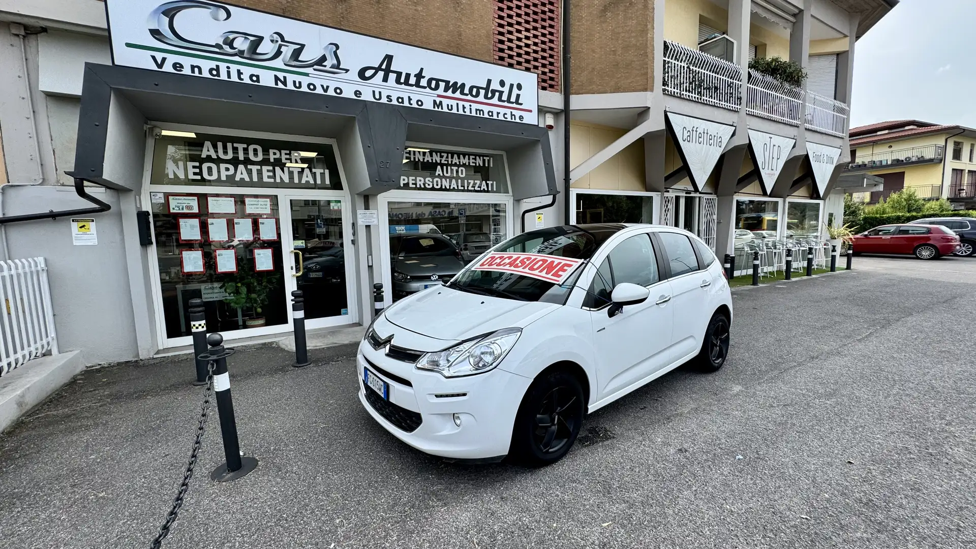 Citroen C3 1.2  Exclusive 82cv E6 KM 33.500!!! Bianco - 1