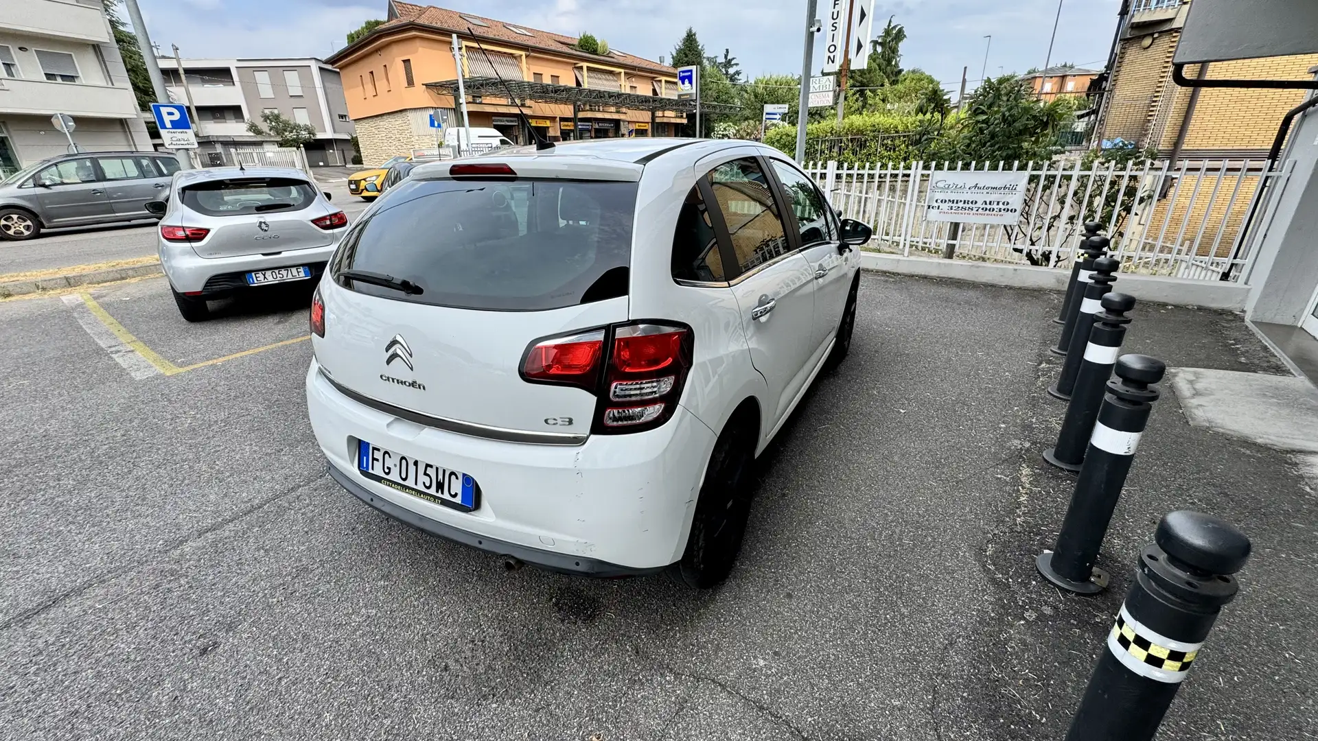 Citroen C3 1.2  Exclusive 82cv E6 KM 33.500!!! Bianco - 2