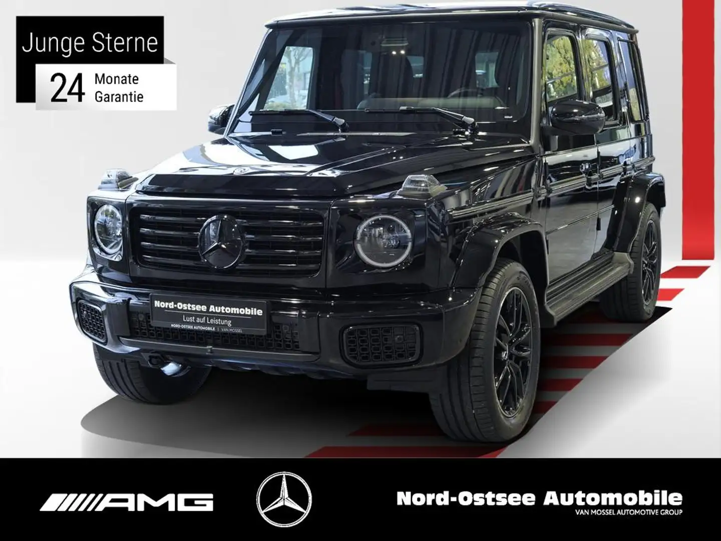 Mercedes-Benz G 450 d AMG Line NIGHT CARBON SHZ FOND-ENTERTAI Noir - 1