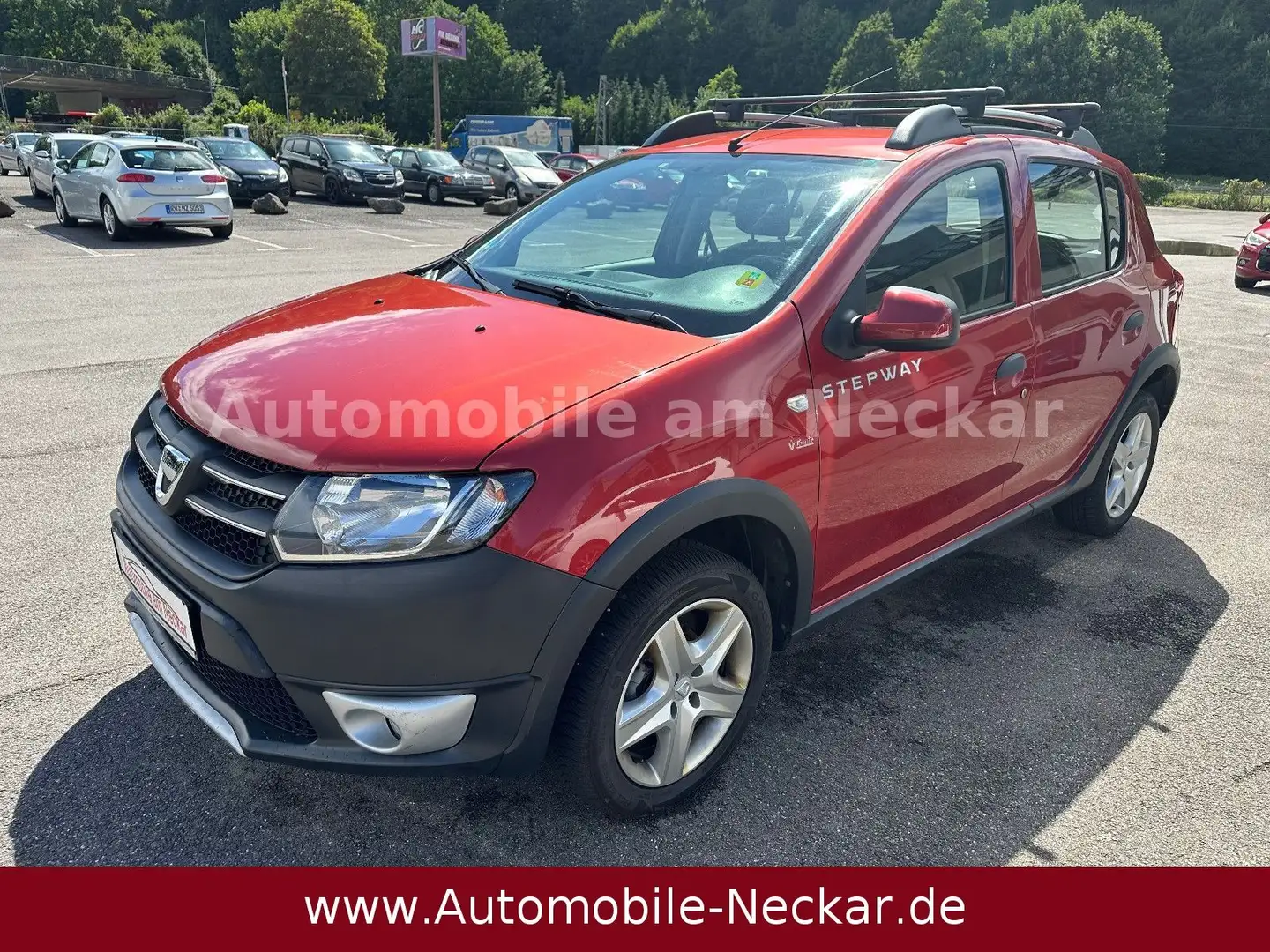 Dacia Sandero II TCe 90 Stepway Prestige-Navi-AHK-1.Ha Rosso - 1