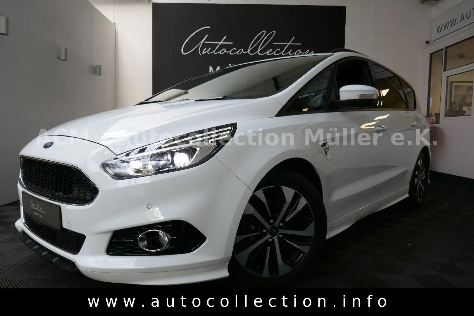 Ford S-Max ST-Line*2.Hand*7-Sitzer*AHK*Standheizung* Blanco - 1