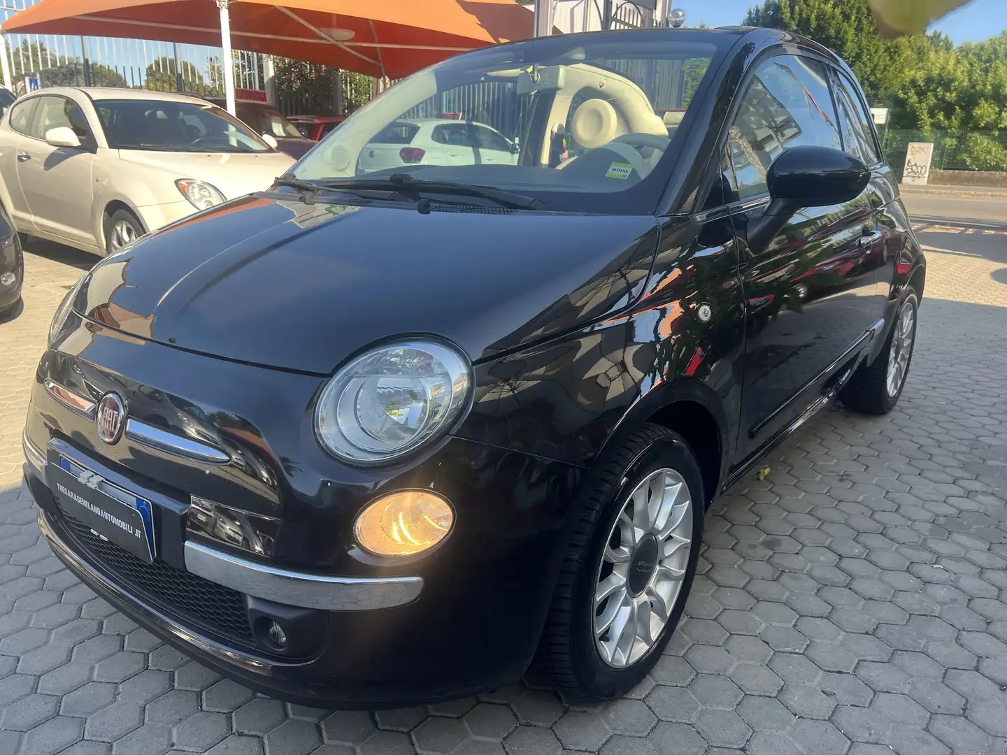 Fiat 500C 500C III 1.2 Lounge 69cv Noir - 1