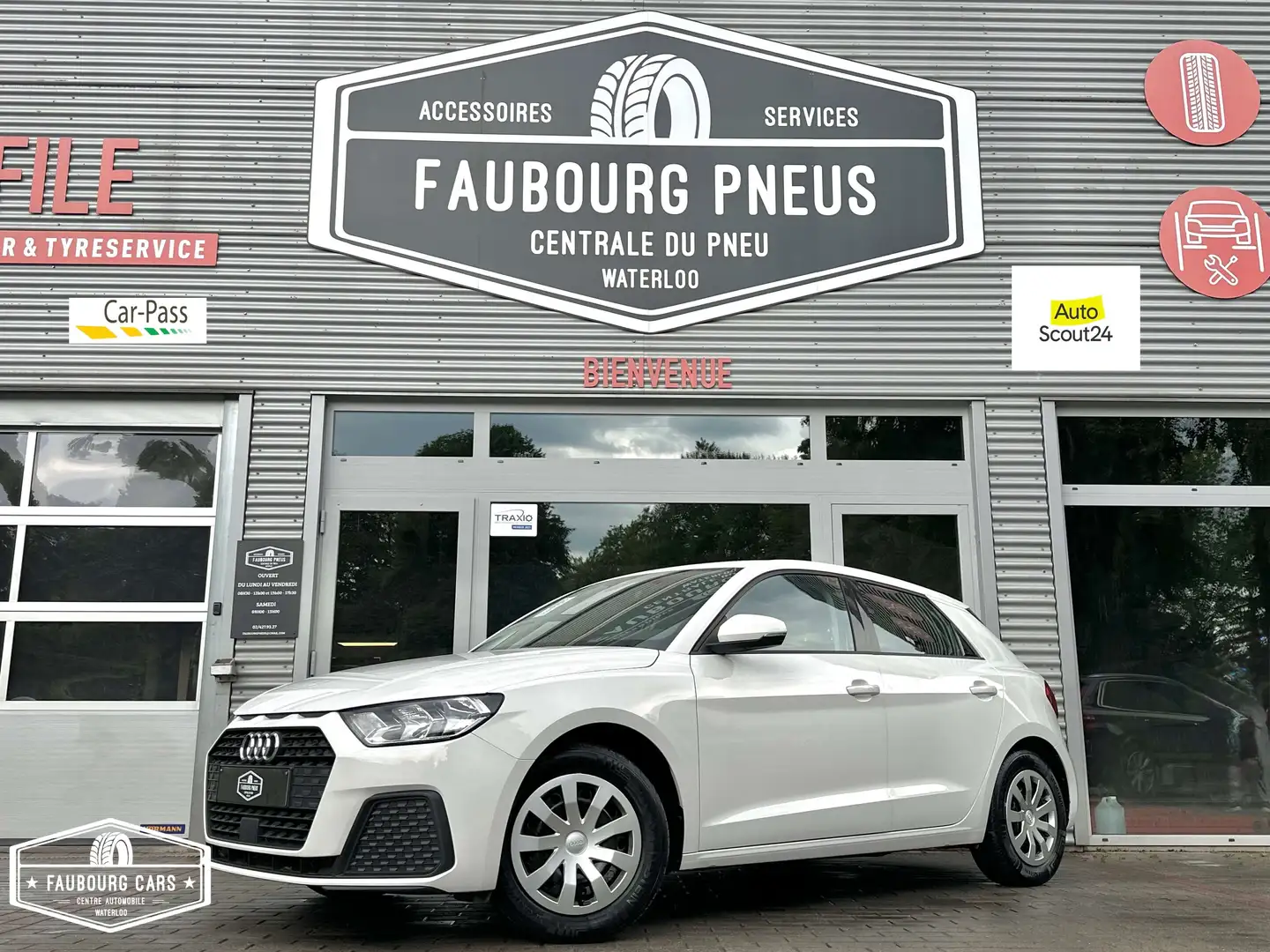 Audi A1 *1-PROPRIETAIRE/1-OWNER*CAR-PLAY*SIEGES-CHAUFFANT* Wit - 1