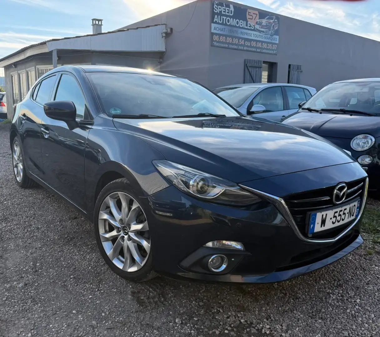 Mazda 3 Sports-Line Bleu - 1