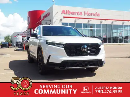 White 2026 Honda CR-V Hybrid SUV / Crossover  Automatic