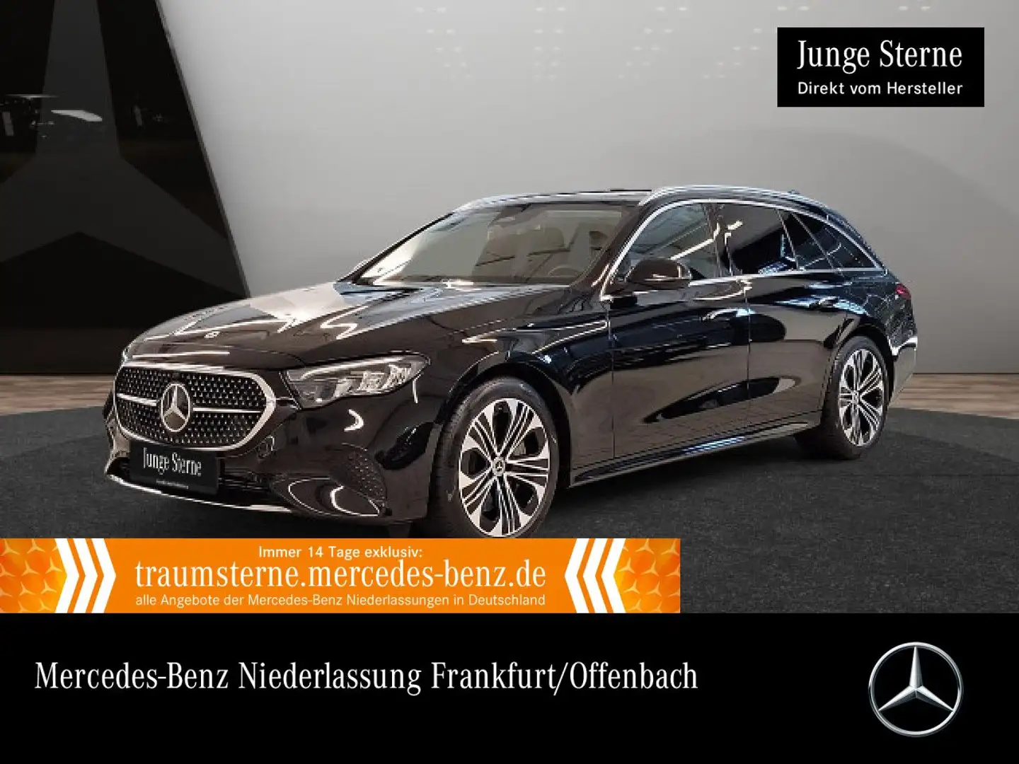 Mercedes-Benz E 300 de T 4M Avantgarde Airmat Distr+ LED Kamera Noir - 1