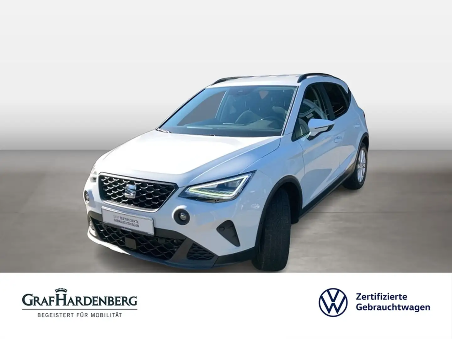 SEAT Arona Style 1.0 TSI Navi LED Rückfahrkamera Weiß - 1