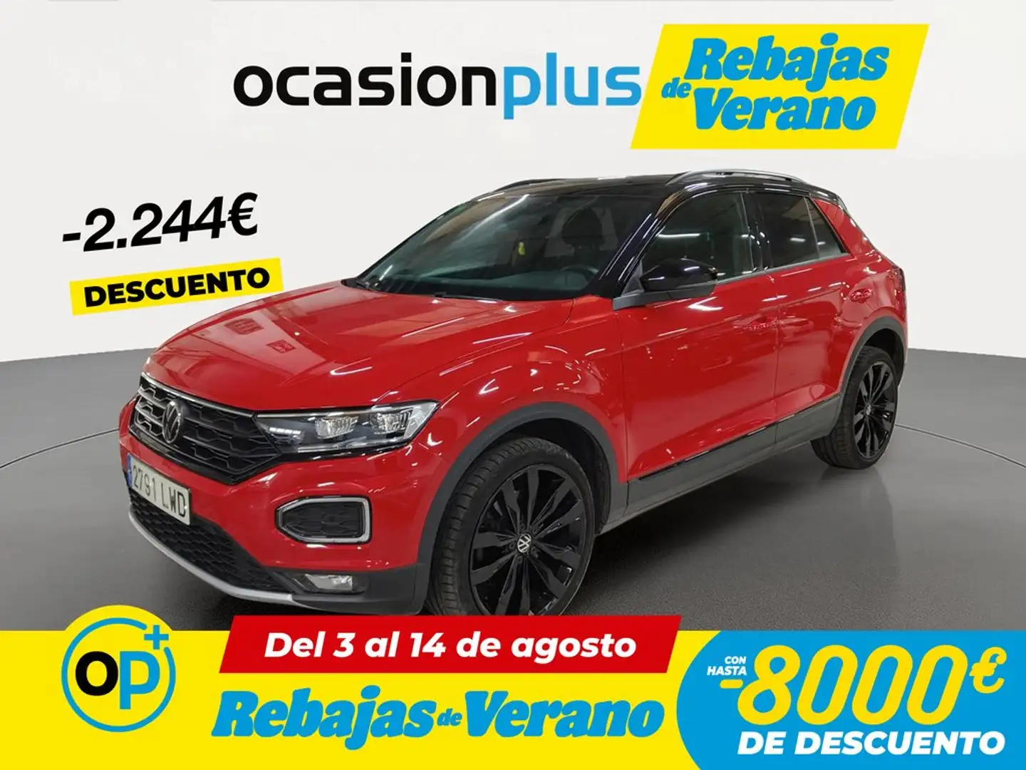 Volkswagen T-Roc 1.5 TSI Sport DSG7 Rojo - 1